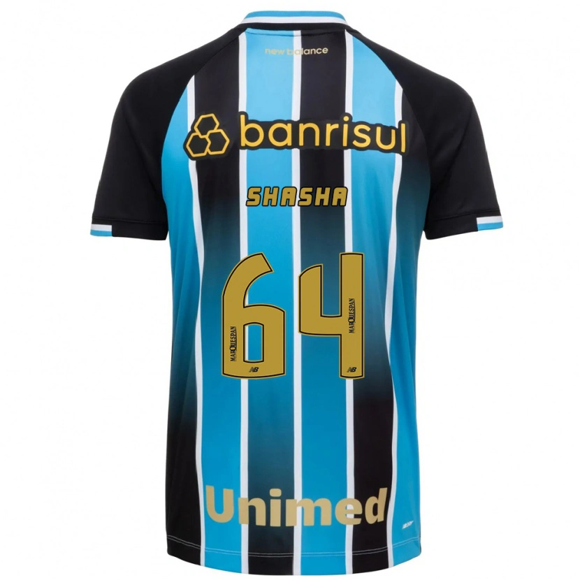 Danxen Homem Camisola Shashá #64 Azul Marrom Preto Principal 2026/27 Camisa Brasil