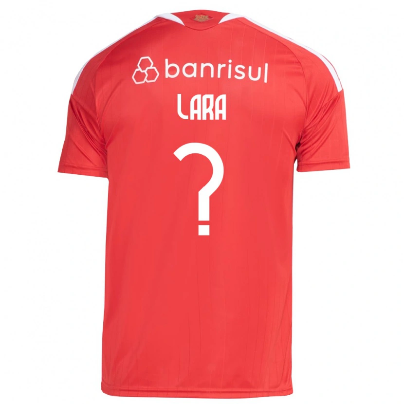 Danxen Homem Camisola Thauan Lara #0 Vermelho Branco Principal 2026/27 Camisa Brasil