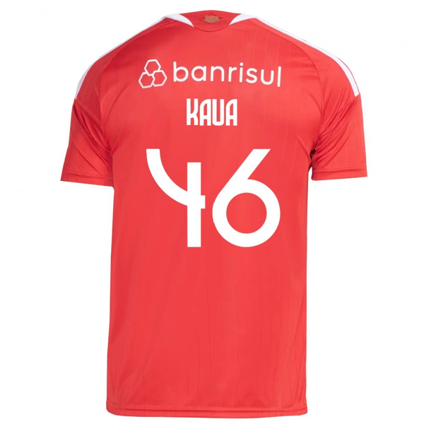 Danxen Homem Camisola Pedro Kauã #46 Vermelho Branco Principal 2026/27 Camisa Brasil
