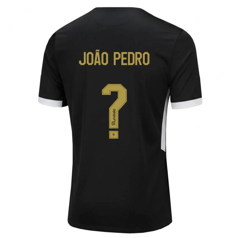 Danxen Homem Camisola João Mathias #0 Preto Branco Amarelo Principal 2026/27 Camisa Brasil