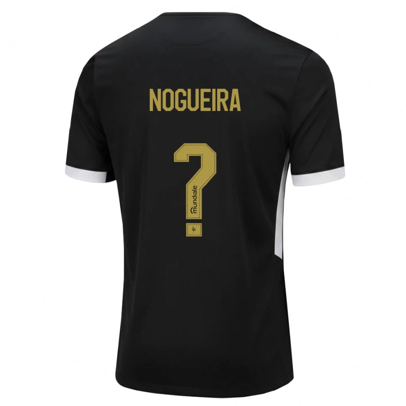 Danxen Homem Camisola Vinicius Nogueira #0 Preto Branco Amarelo Principal 2026/27 Camisa Brasil