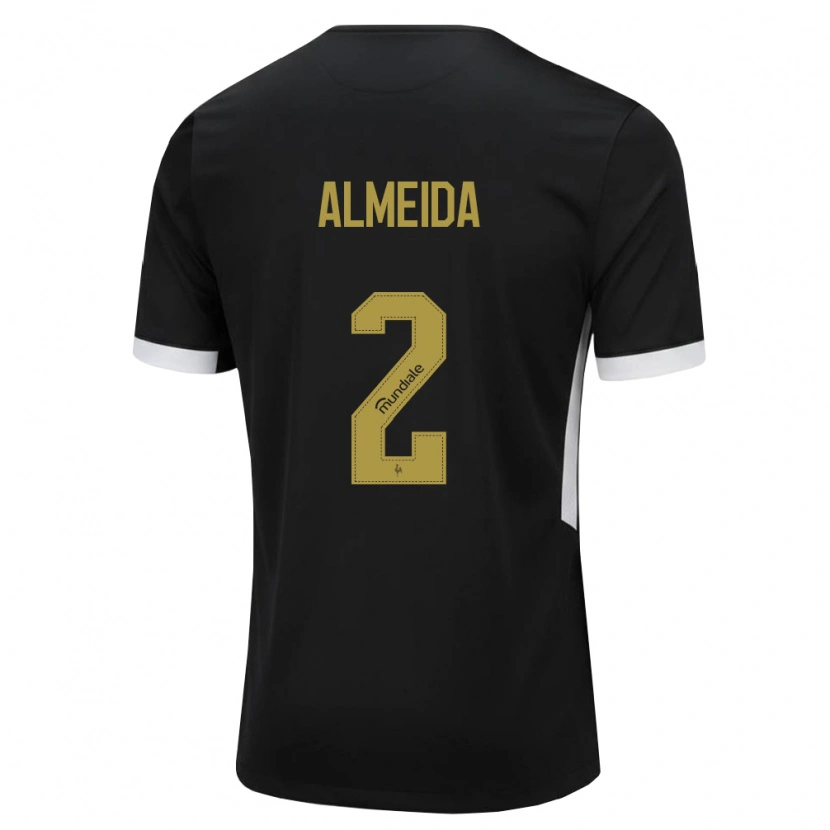 Danxen Homem Camisola Samuel Almeida #2 Preto Branco Amarelo Principal 2026/27 Camisa Brasil