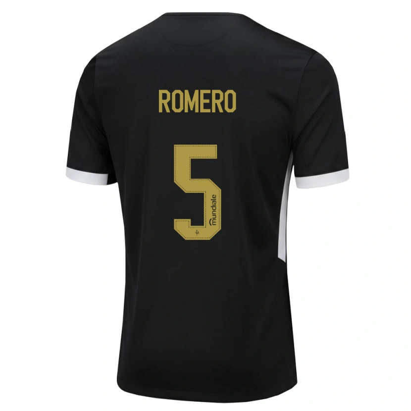 Danxen Homem Camisola Mateus Romero #5 Preto Branco Amarelo Principal 2026/27 Camisa Brasil