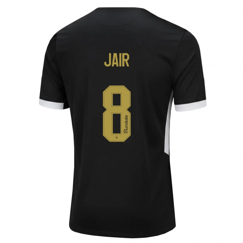 Danxen Homem Camisola Jair #8 Preto Branco Amarelo Principal 2026/27 Camisa Brasil
