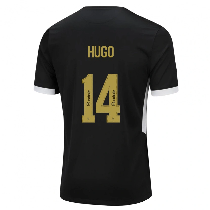 Danxen Homem Camisola Vitor Hugo #14 Preto Branco Amarelo Principal 2026/27 Camisa Brasil