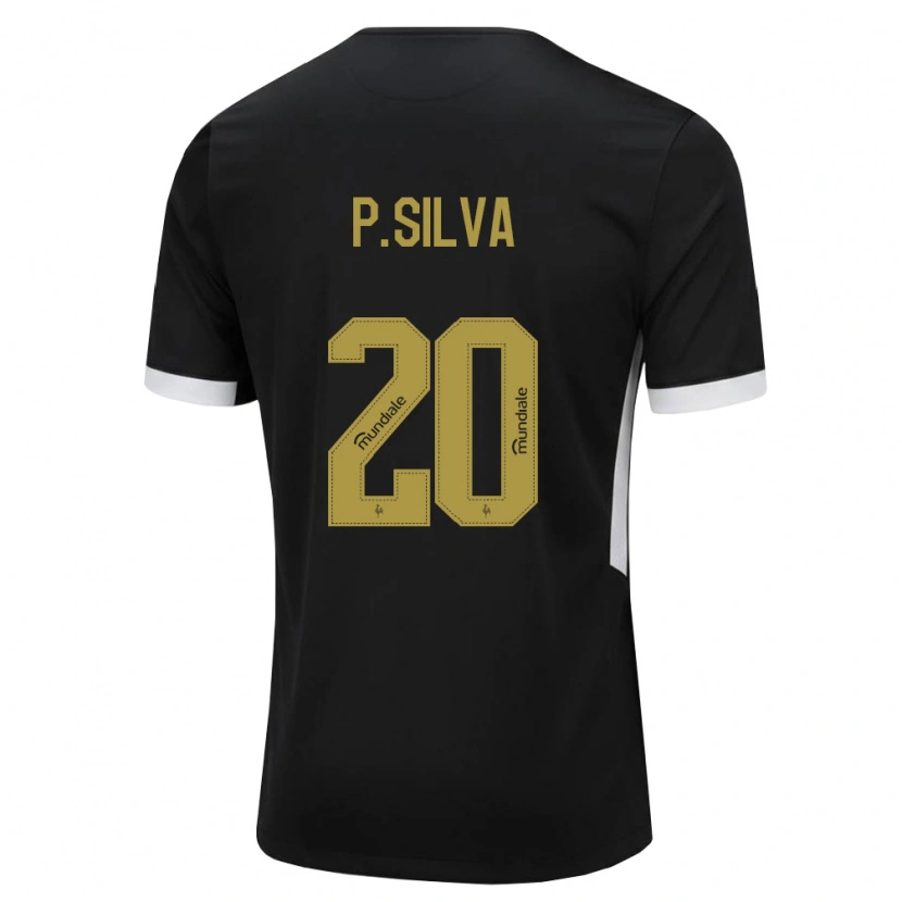 Danxen Homem Camisola Patrick Roberto Da Silva Campos #20 Preto Branco Amarelo Principal 2026/27 Camisa Brasil