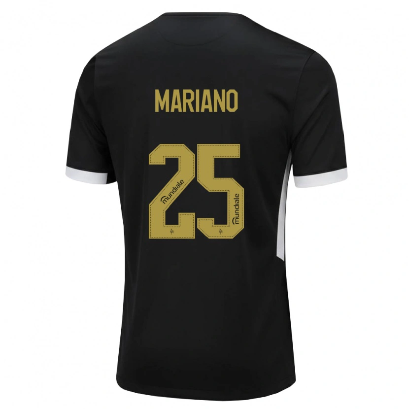 Danxen Homem Camisola Mariano #25 Preto Branco Amarelo Principal 2026/27 Camisa Brasil
