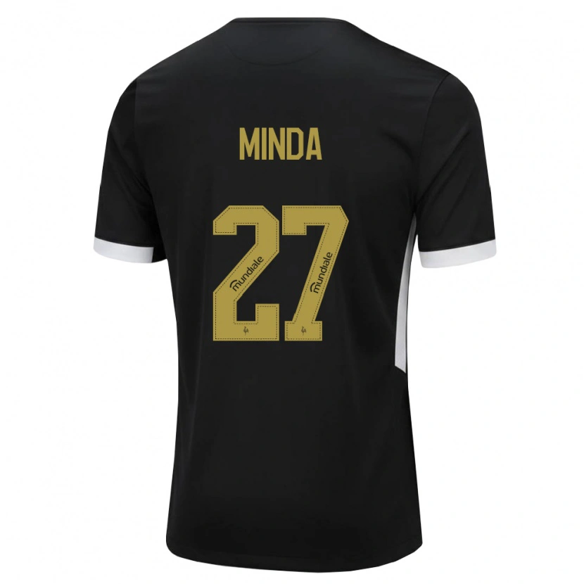 Danxen Homem Camisola Alan Minda #27 Preto Branco Amarelo Principal 2026/27 Camisa Brasil