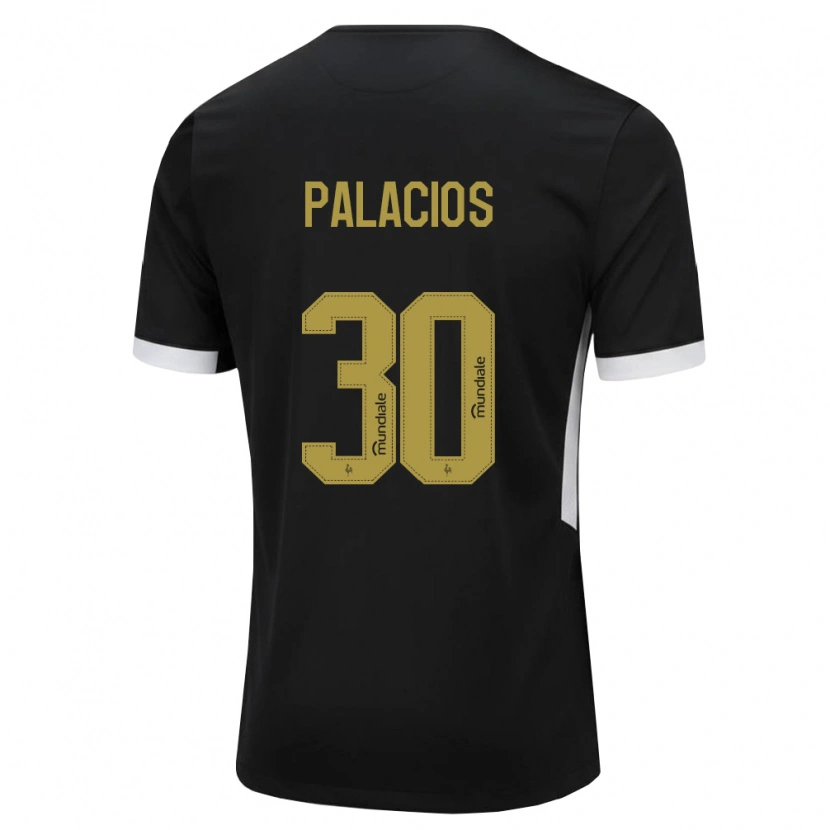 Danxen Homem Camisola Brahian Palacios #30 Preto Branco Amarelo Principal 2026/27 Camisa Brasil