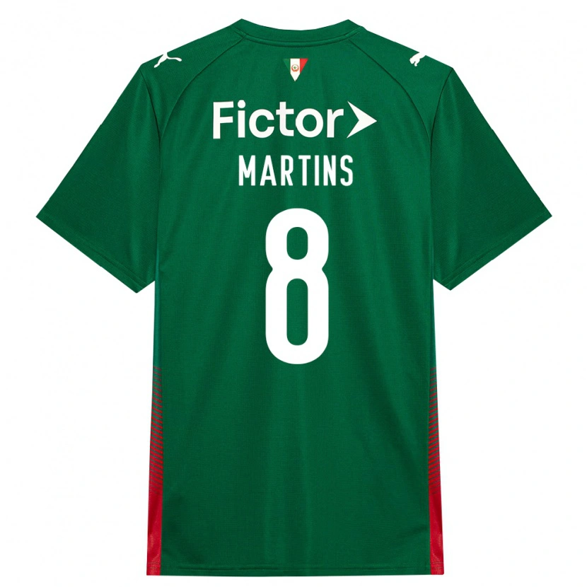 Danxen Homem Camisola Diany Martins #8 Verde Vermelho Branco Principal 2026/27 Camisa Brasil