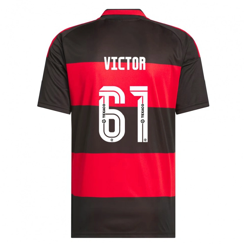 Danxen Homem Camisola João Souza #61 Vermelho Preto Branco Principal 2026/27 Camisa Brasil