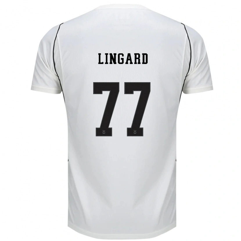 Danxen Homem Camisola Jesse Lingard #77 Branco Preto Vermelho Principal 2026/27 Camisa Brasil