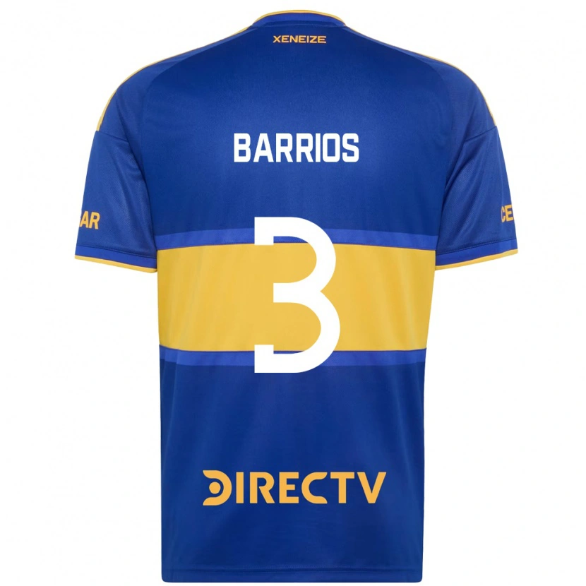 Danxen Homem Camisola Gabriela Barrios #3 Azul Real Amarelo Principal 2026/27 Camisa Brasil