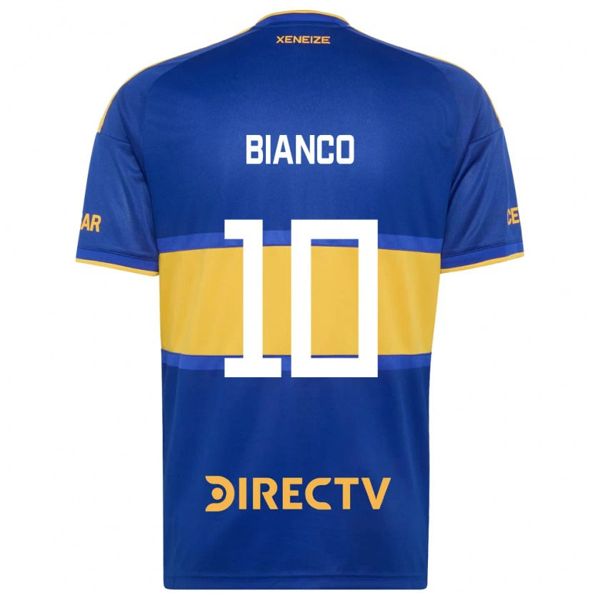 Danxen Homem Camisola Lautaro Bianco #10 Azul Real Amarelo Principal 2026/27 Camisa Brasil