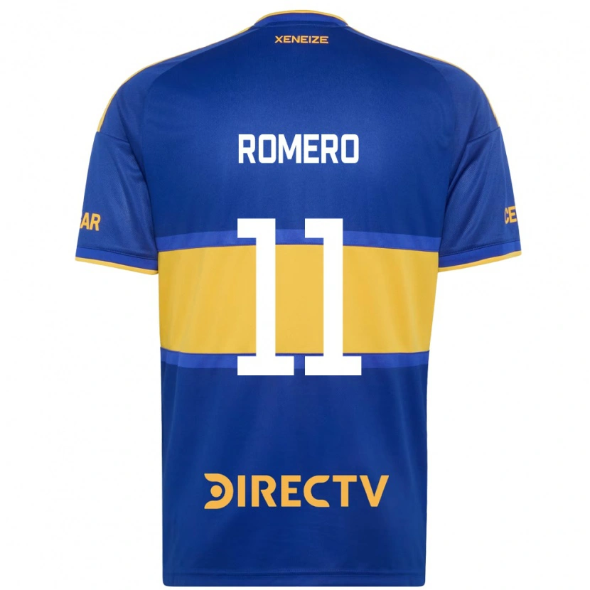 Danxen Homem Camisola Ángel Romero #11 Azul Real Amarelo Principal 2026/27 Camisa Brasil