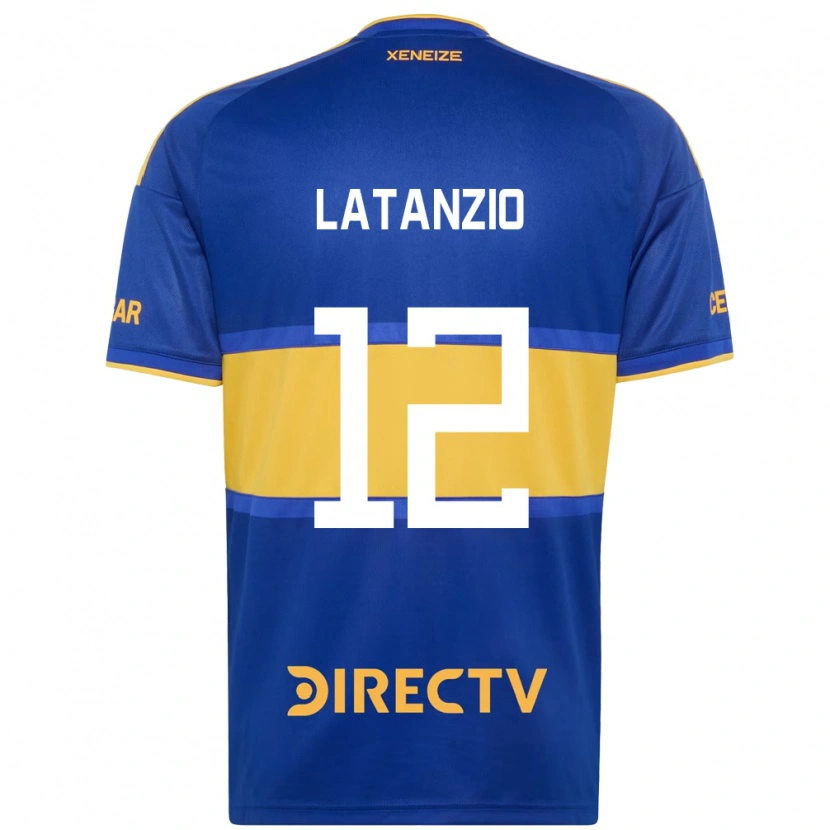 Danxen Homem Camisola Florencia Latanzio #12 Azul Real Amarelo Principal 2026/27 Camisa Brasil