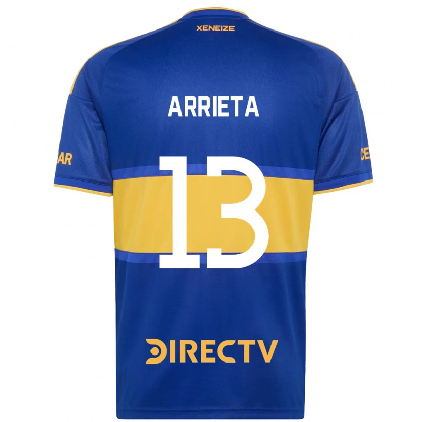 Danxen Homem Camisola Thomas Arrieta #13 Azul Real Amarelo Principal 2026/27 Camisa Brasil