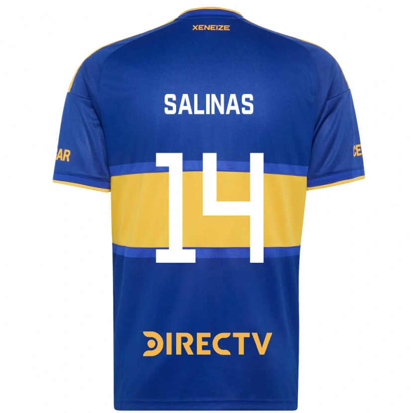 Danxen Homem Camisola Benjamin Salinas #14 Azul Real Amarelo Principal 2026/27 Camisa Brasil
