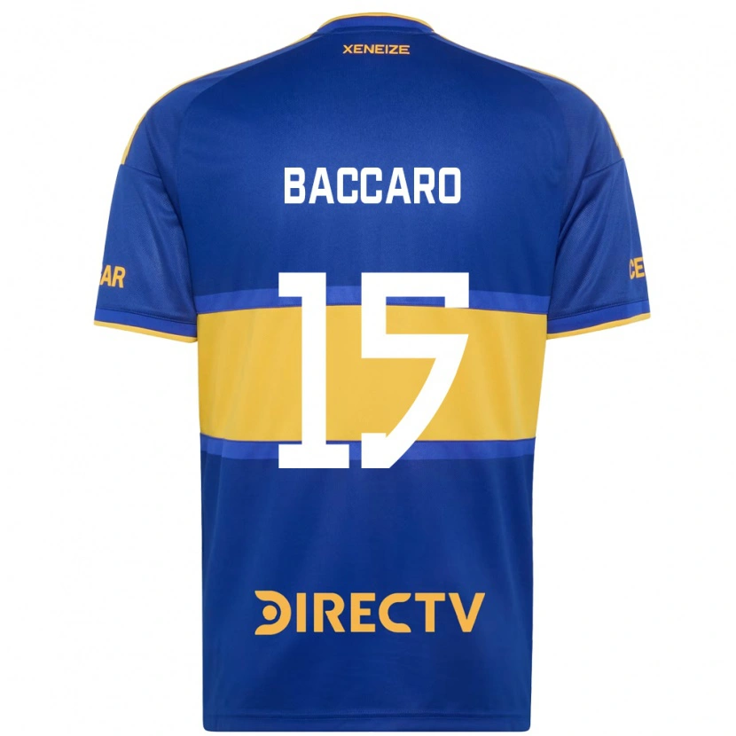 Danxen Homem Camisola Camila Baccaro #15 Azul Real Amarelo Principal 2026/27 Camisa Brasil