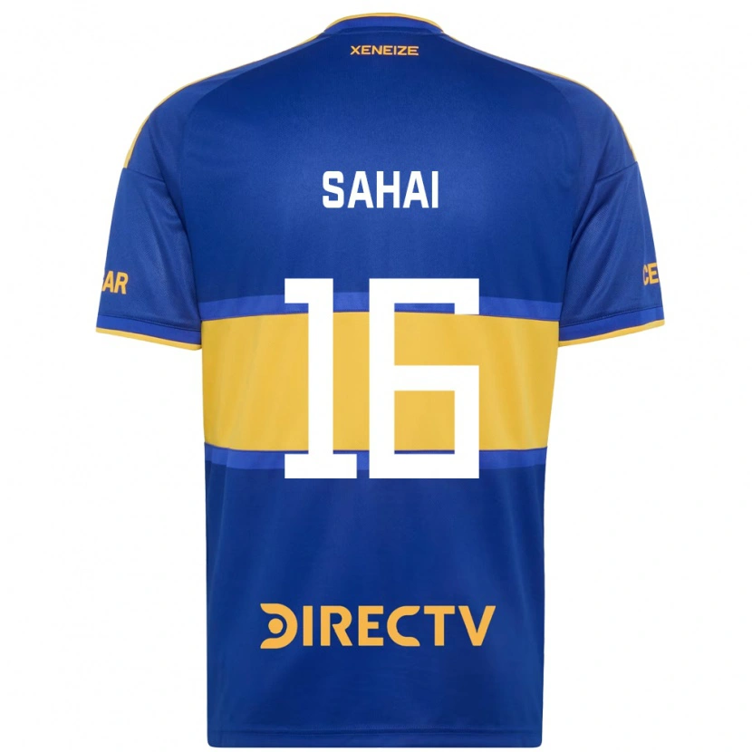 Danxen Homem Camisola Veer Sahai #16 Azul Real Amarelo Principal 2026/27 Camisa Brasil