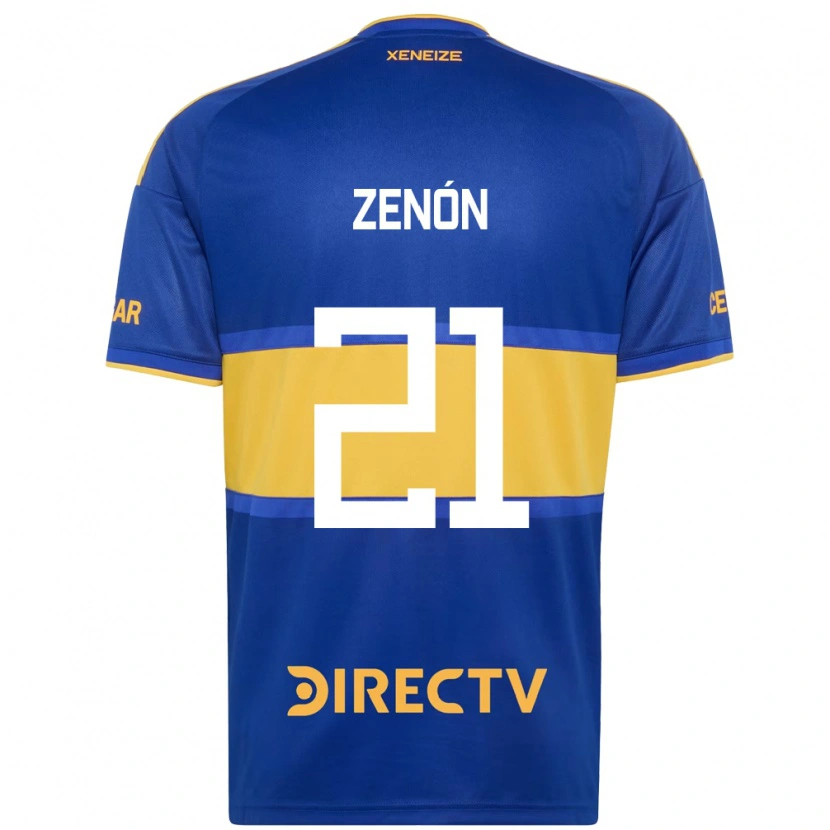 Danxen Homem Camisola Kevin Zenón #21 Azul Real Amarelo Principal 2026/27 Camisa Brasil