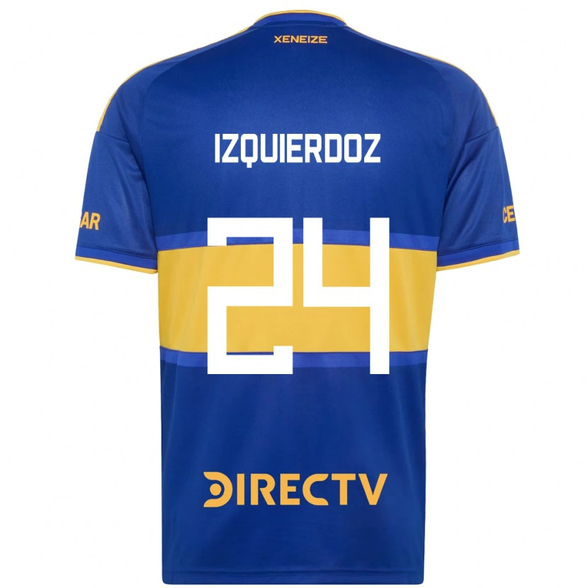Danxen Homem Camisola Carlos Izquierdoz #24 Azul Real Amarelo Principal 2026/27 Camisa Brasil