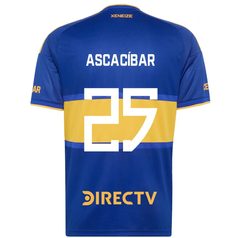 Danxen Homem Camisola Santiago Ascacíbar #25 Azul Real Amarelo Principal 2026/27 Camisa Brasil