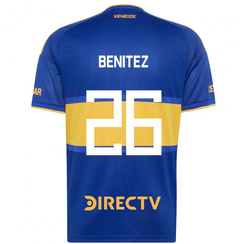 Danxen Homem Camisola Lorena Benitez #26 Azul Real Amarelo Principal 2026/27 Camisa Brasil