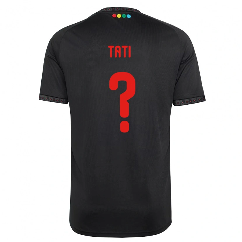 Danxen Homem Camisola David Tati #0 Preto Vermelho Alternativa 2026/27 Camisa Brasil