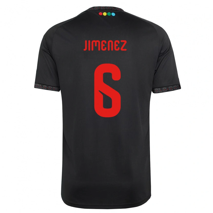 Danxen Homem Camisola Yastin Jiménez #6 Preto Vermelho Alternativa 2026/27 Camisa Brasil