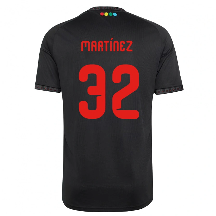 Danxen Homem Camisola Vicente Martínez #32 Preto Vermelho Alternativa 2026/27 Camisa Brasil