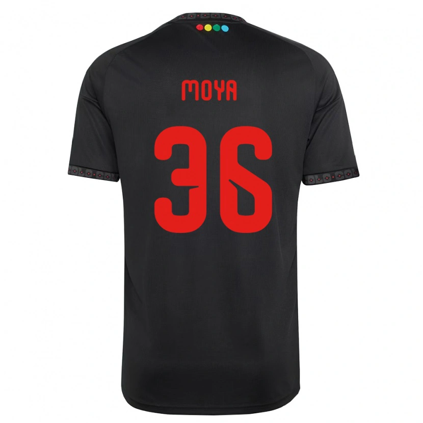 Danxen Homem Camisola Matías Moya G. #36 Preto Vermelho Alternativa 2026/27 Camisa Brasil