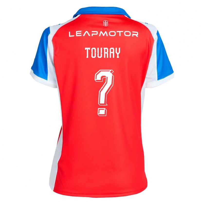Danxen Homem Camisola Ousman Touray #0 Vermelho Azul Alternativa 2026/27 Camisa Brasil