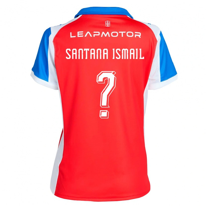 Danxen Homem Camisola Benjamin Santana Ismail #0 Vermelho Azul Alternativa 2026/27 Camisa Brasil