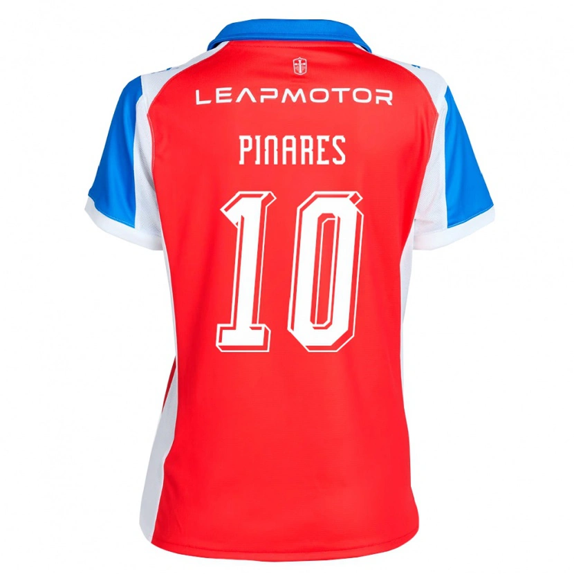 Danxen Homem Camisola Cesar Pinares #10 Vermelho Azul Alternativa 2026/27 Camisa Brasil