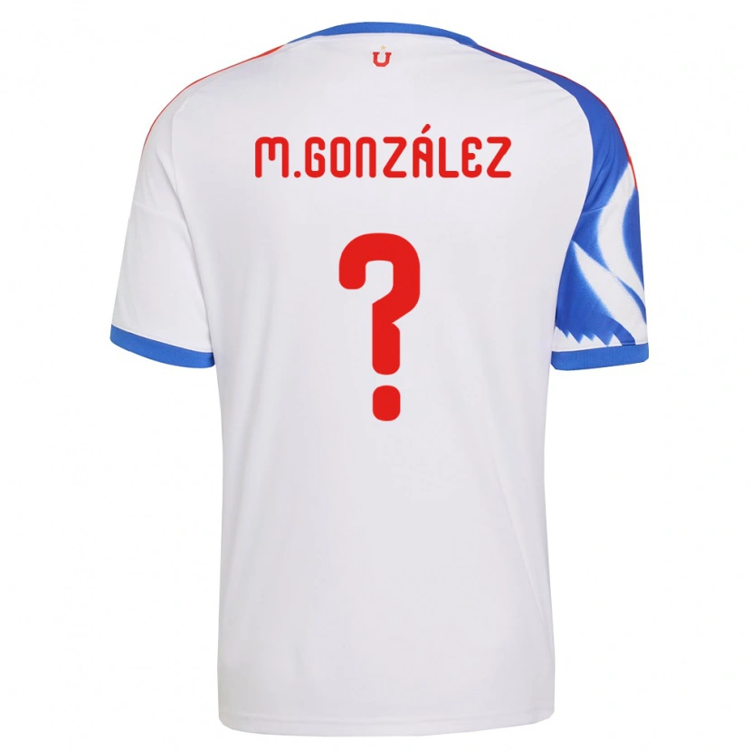 Danxen Homem Camisola Matías González #0 Branco Azul Marinho Alternativa 2026/27 Camisa Brasil