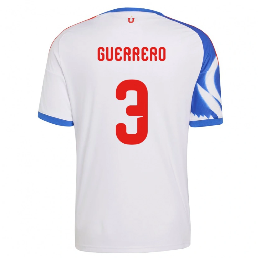 Danxen Homem Camisola Carla Guerrero #3 Branco Azul Marinho Alternativa 2026/27 Camisa Brasil