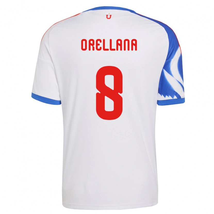 Danxen Homem Camisola Denisse Orellana #8 Branco Azul Marinho Alternativa 2026/27 Camisa Brasil