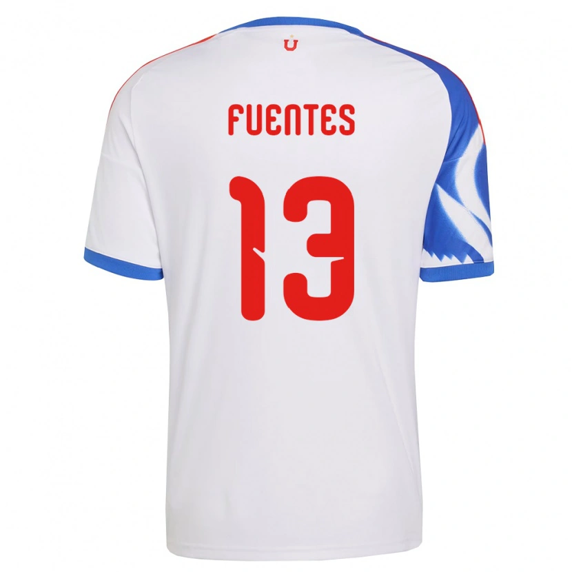 Danxen Homem Camisola Karen Fuentes #13 Branco Azul Marinho Alternativa 2026/27 Camisa Brasil