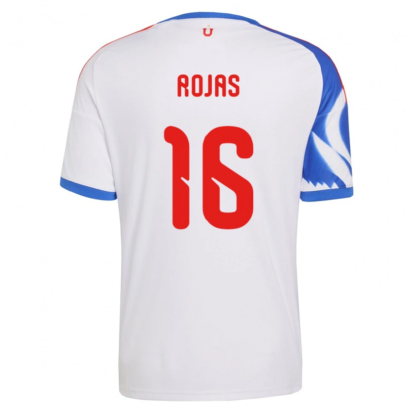Danxen Homem Camisola Elías Rojas #16 Branco Azul Marinho Alternativa 2026/27 Camisa Brasil