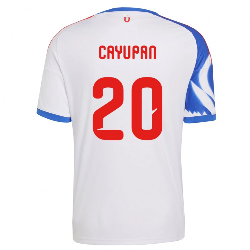 Danxen Homem Camisola Natalia Cayupán #20 Branco Azul Marinho Alternativa 2026/27 Camisa Brasil