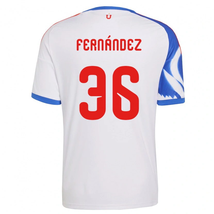 Danxen Homem Camisola Franco Fernández #36 Branco Azul Marinho Alternativa 2026/27 Camisa Brasil