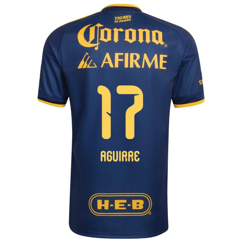 Danxen Homem Camisola Rodrigo Aguirre #17 Azul Real Amarelo Alternativa 2026/27 Camisa Brasil