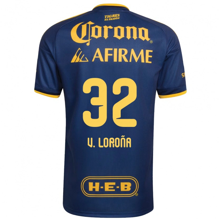 Danxen Homem Camisola Vladímir Loroña #32 Azul Real Amarelo Alternativa 2026/27 Camisa Brasil