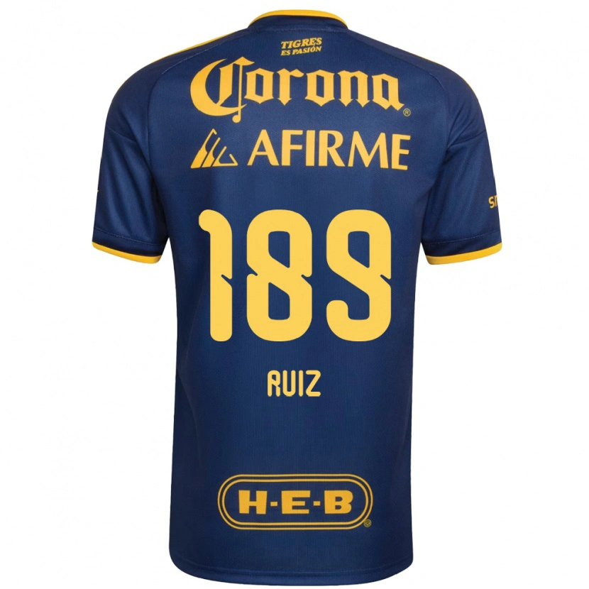 Danxen Homem Camisola Óscar Ruiz #189 Azul Real Amarelo Alternativa 2026/27 Camisa Brasil