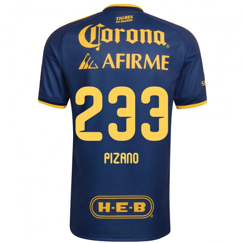 Danxen Homem Camisola Juan Pizano #233 Azul Real Amarelo Alternativa 2026/27 Camisa Brasil