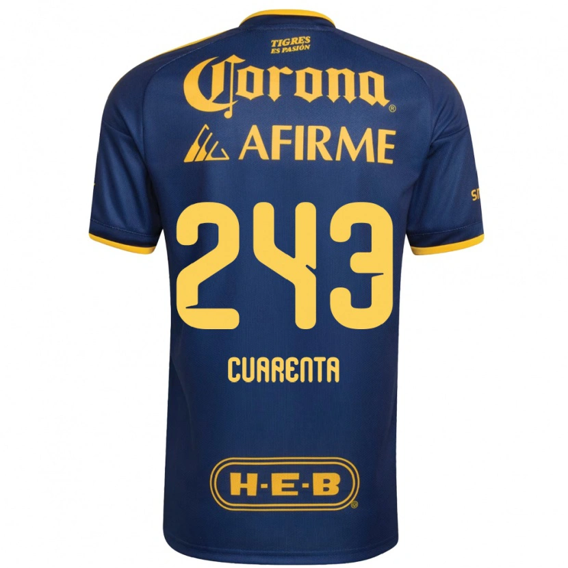 Danxen Homem Camisola Brandón Cuarenta #243 Azul Real Amarelo Alternativa 2026/27 Camisa Brasil
