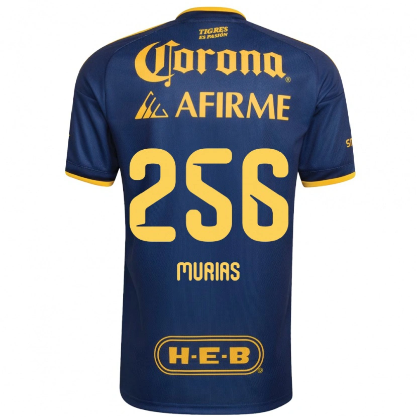 Danxen Homem Camisola Mauricio Murias #256 Azul Real Amarelo Alternativa 2026/27 Camisa Brasil