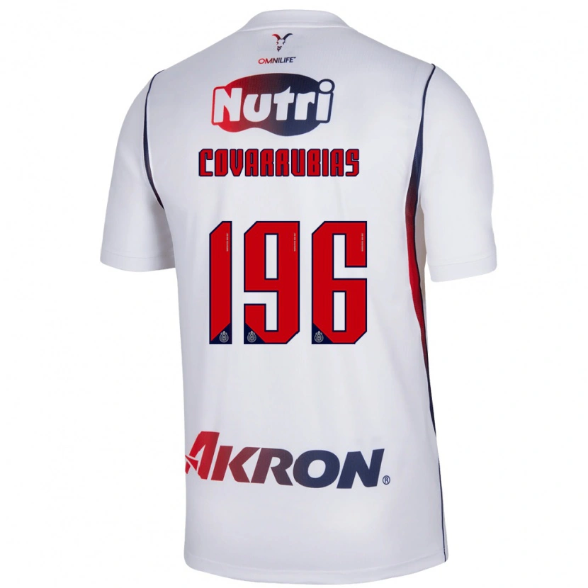 Danxen Homem Camisola Diego Covarrubias #196 Branco Azul Marinho Vermelho Alternativa 2026/27 Camisa Brasil