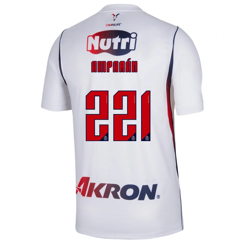 Danxen Homem Camisola Christian Amparán #221 Branco Azul Marinho Vermelho Alternativa 2026/27 Camisa Brasil